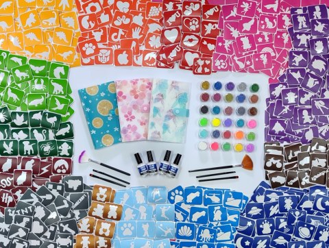 Brokaty do tatuaży brokatowych 20 ml NEON IRYS