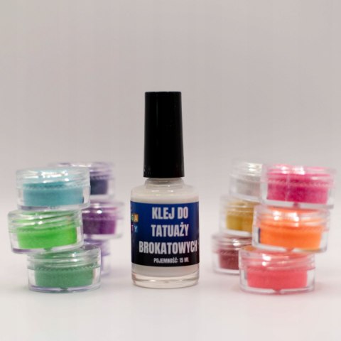 Tatuaże brokatowe zestaw 4